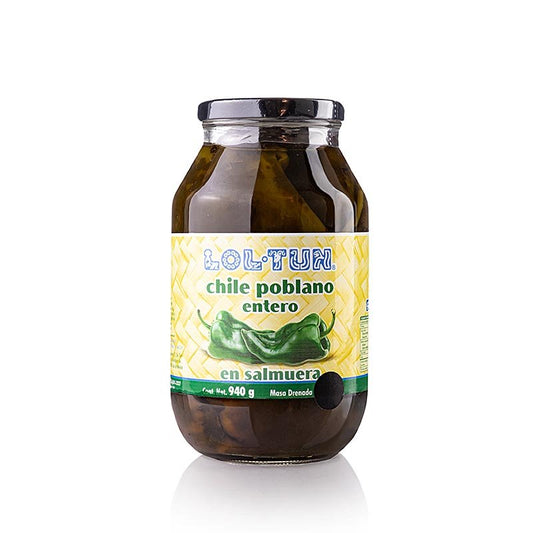 Chili Poblano, ganz, 940 g | Asia & Ethno Food | thungourmet