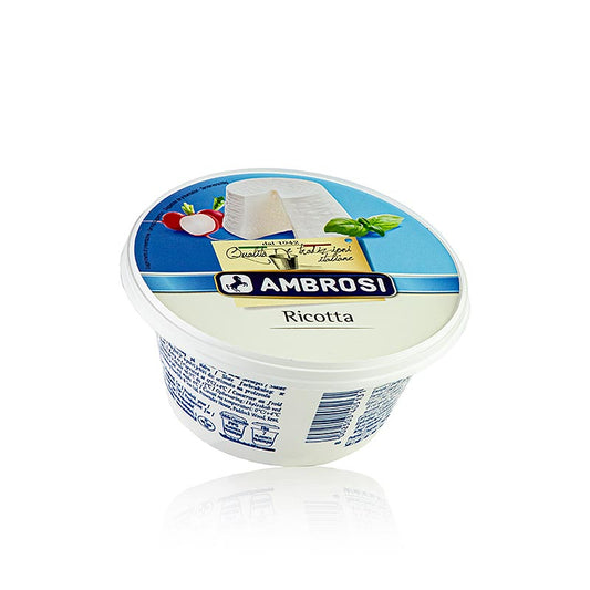 Fromage ricotta, au lait de vache, Ambrosi, 250 g