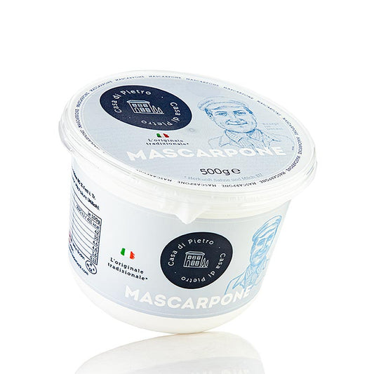 Mascarpone Frischkäse, 80% Fett i.Tr., Casa di Pietro, 500 g