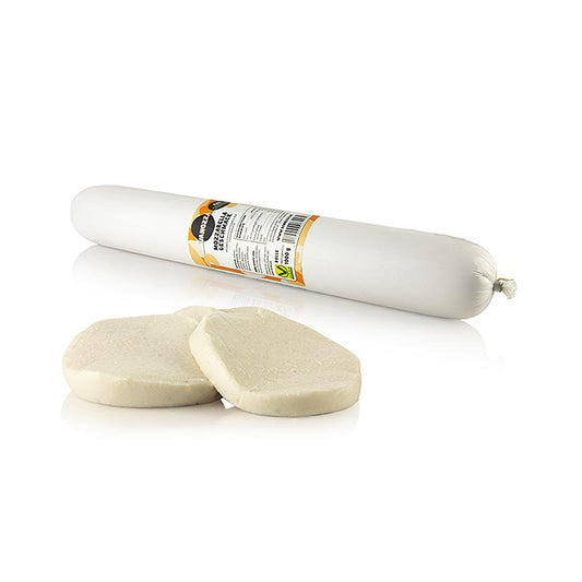 Vanozza - vegane Käsealternative, Cashewbasis, Mozzarella Geschmack als Rolle, 1 kg | Veggi Food und Veganer Fleischersatz | thungourmet