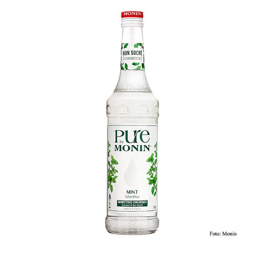 Monin PURE - Mint (Menthe), non sucré, 1:25, 700 ml