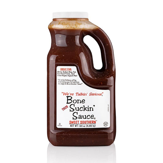 Salsa Bone Suckin' Sweet Southern BBQ, più spessa, Ford's Food, 3,7 litri