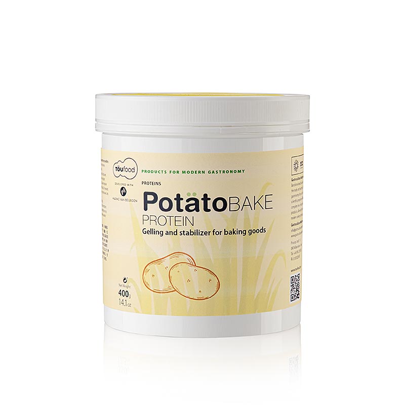 PROTEINE DI PATATA, proteine di patata per pasticceria, 400g, TÖUFOOD, 400g