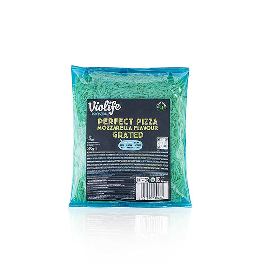 Arivia - Violife - Perfect Pizza, gerieben, vegane Käsealternative mit Mozzarellageschmack, 500 g