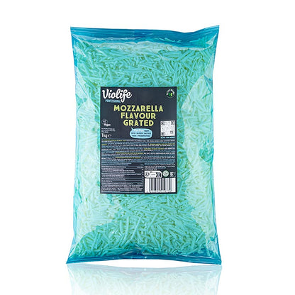 Violife - Mozzarella grattugiata, alternativa al formaggio vegano, 1 kg