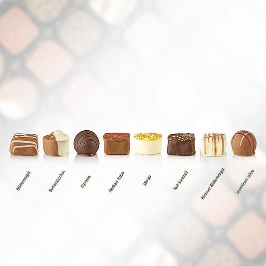 BOS FOOD Exclusive mélange de pralines, (sans alcool) Coppeneur, 980 g, 80 pièces