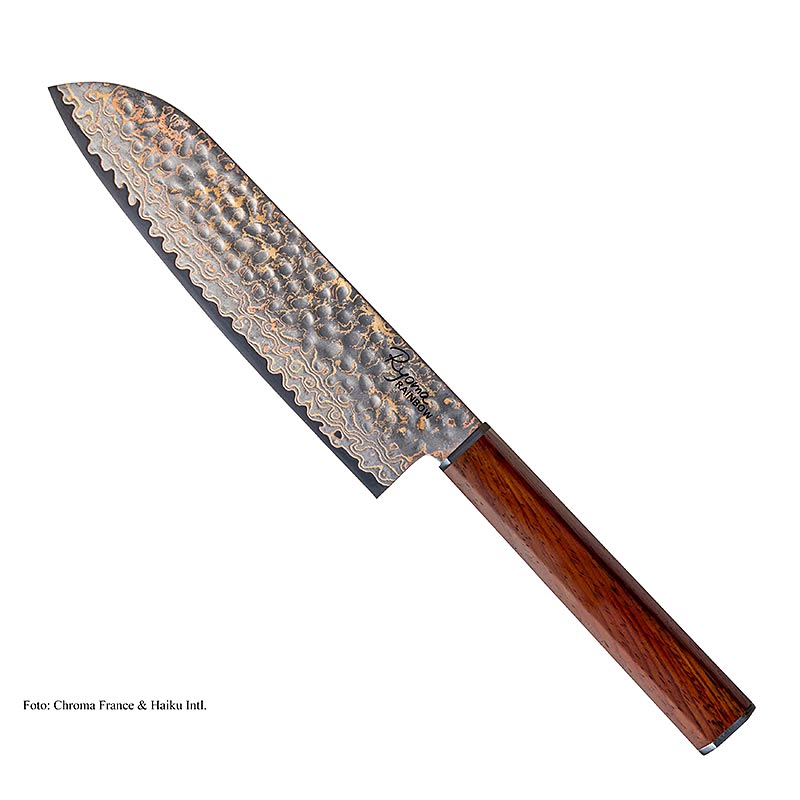 RR-03 Chroma Ryoma Rainbow Santoku couteau, 18cm, 1 pc