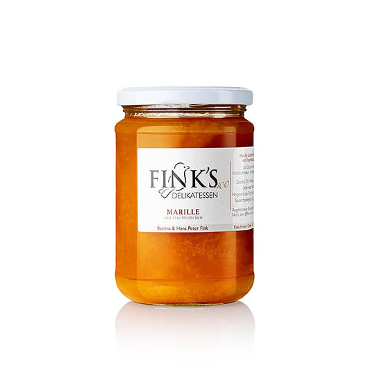Confettura di albicocche con pezzi di frutta, Fink’s Delikatessen, 400 g