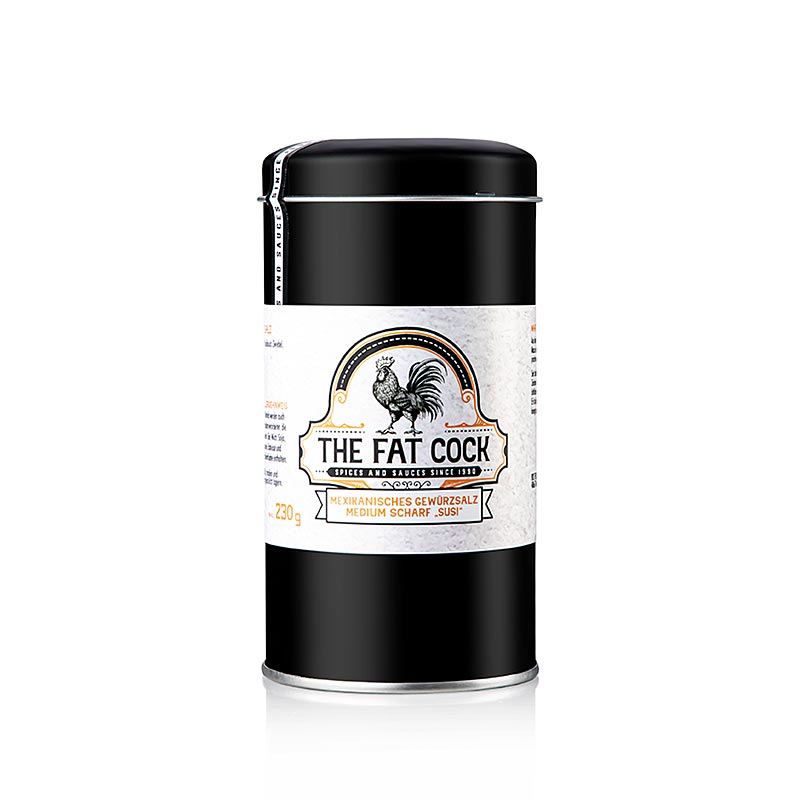 The Fat Cock - Mexikanisches Gewürzsalz, medium scharf Susi, 230 g