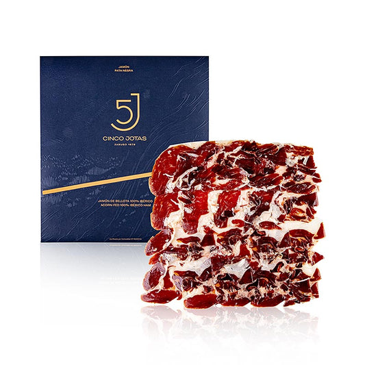 OSBORNE - Cinco Jotas - Prosciutto iberico 100% alimentato con ghiande, tagliato a mano, 70 g