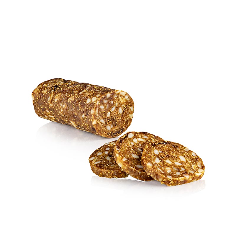 Rouleau aux figues et aux amandes, à déguster avec du fromage, végétalien, 180 g