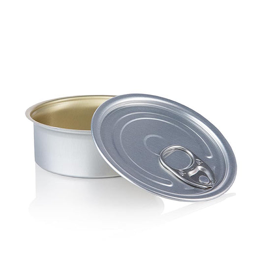 Boîte avec couvercle (boîte en aluminium), vide, 100 ml, 100 % Chef, 10 pièces