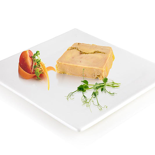Bloc de Foie gras de canard aux figues, Trapezschale, Rougie, 180 g