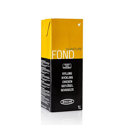 Fondo di pollame Oscar Signatur, liquido, pronto all'uso, 1 l
