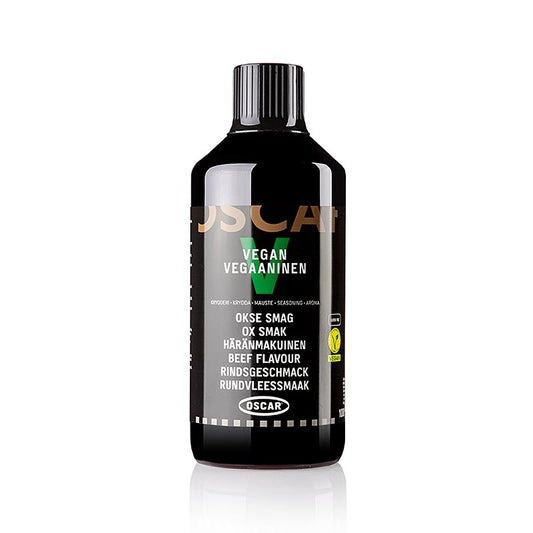Concentrato Oscar al gusto di manzo, liquido, vegano, senza glutine per circa 10 L), 1 l