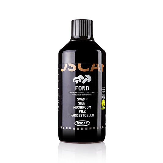 Concentrato Oscar - Brodo di funghi, liquido, senza glutine per circa 51 l), 980 ml