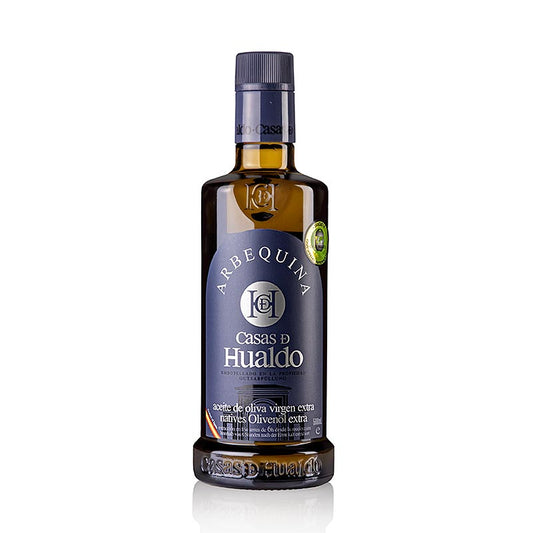 Huile d'olive Casas D Hualdo, 100 % ARBEQUINA, Espagne, 500 ml