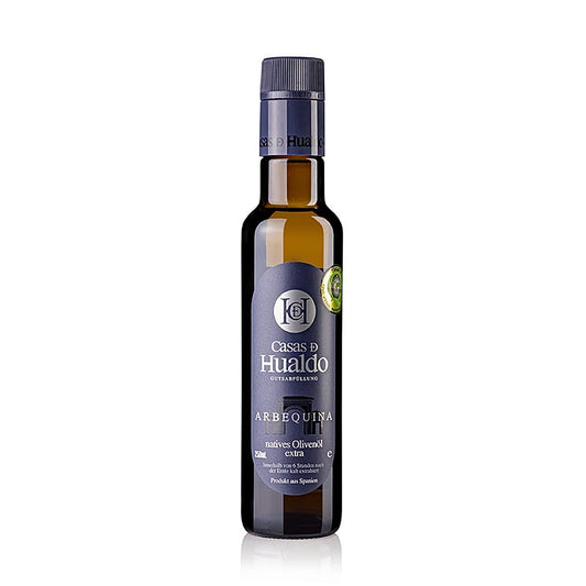Huile d'olive Casas D Hualdo, 100 % ARBEQUINA, Espagne, 250 ml