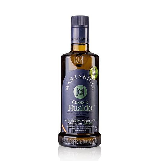 Natives Olivenöl Extra Casas D Hualdo, 100% MANZANILLA, Spanien, 500 ml