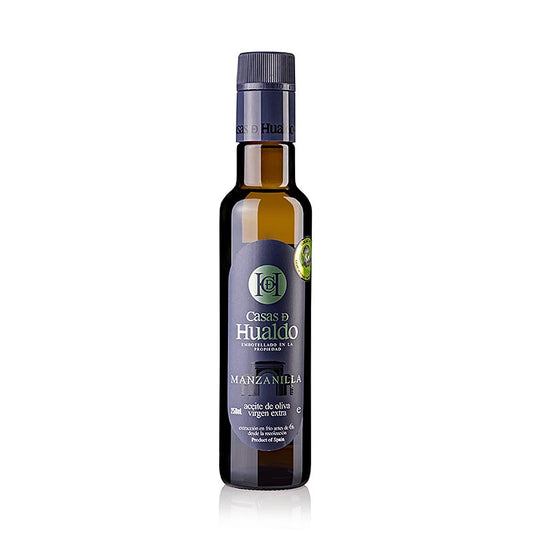 Huile d'olive Casas D Hualdo, 100 % MANZANILLA, Espagne, 250 ml