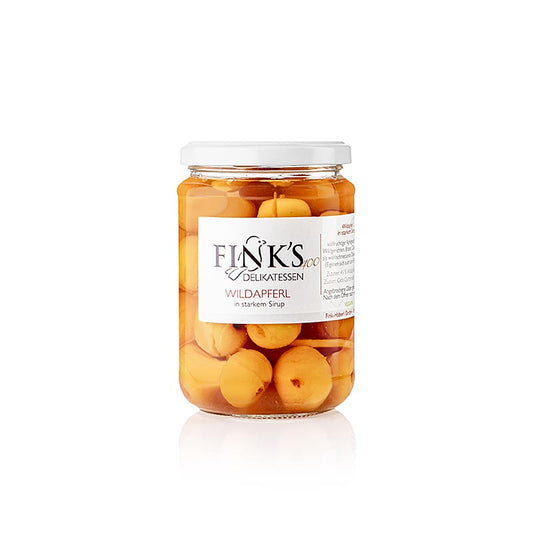 Mele selvatiche, in sciroppo denso, Fink´s Delikatessen (mele selvatiche), 375 g