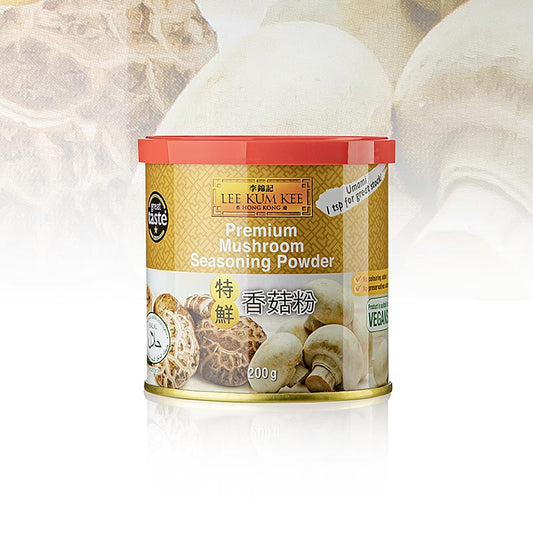 Polvere aromatica ai funghi "Premium", Lee Kum Kee, 200 g | Cucina asiatica ed etnica | thungourmet