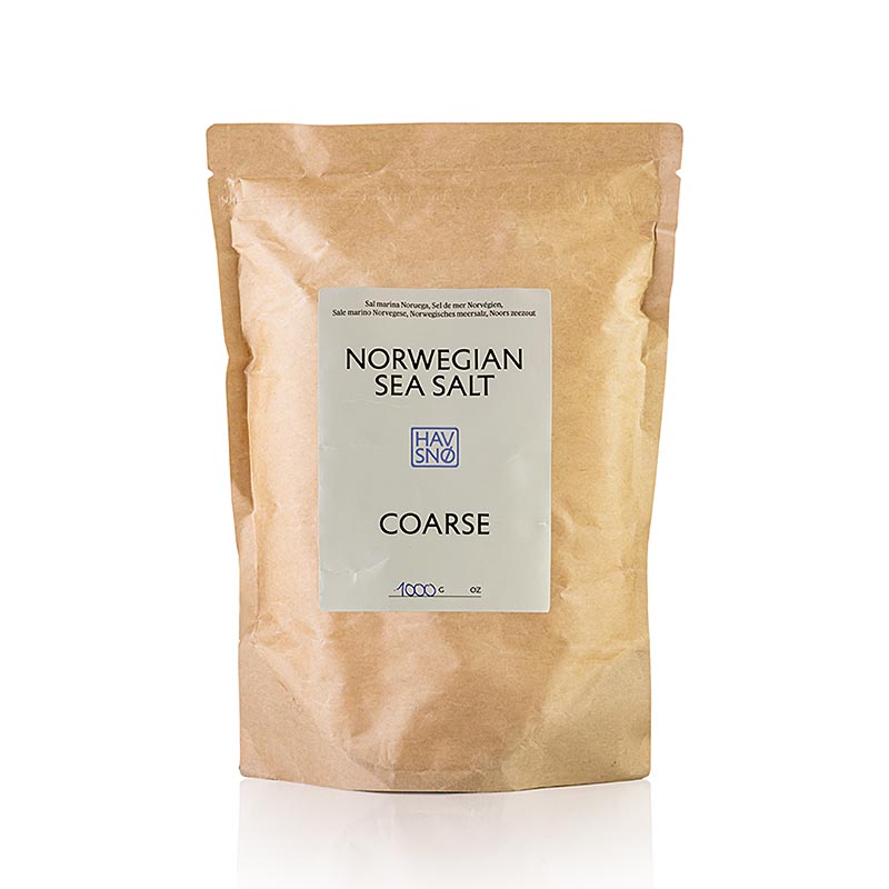 HAVSNØ grobes Meersalz, Norwegen, 1 kg
