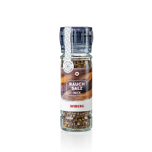 Wiberg mélange de sel fumé, moulin à épices, 80 g