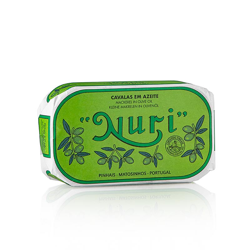 Sgombri piccoli Olio d'oliva, Nuri, 125 g