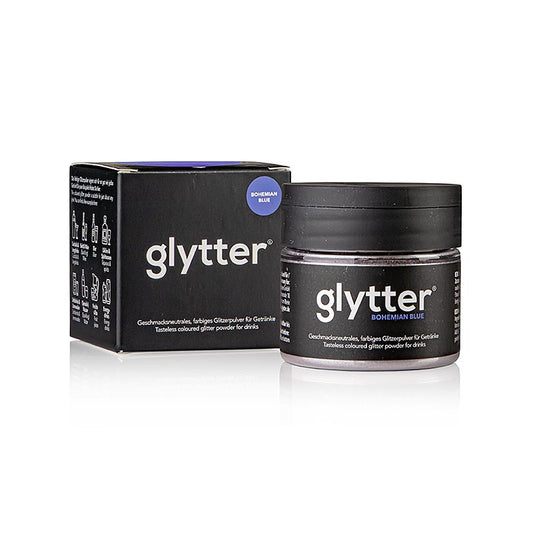 glytter "Bohemian Blue", glitter alimentare in polvere, (blu), 10 g