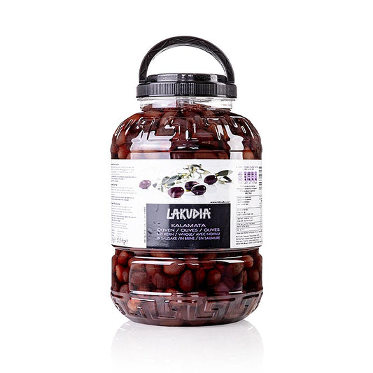 Olive di Kalamata "Jumbo", con nocciolo, Lakudia, 5,5 kg
