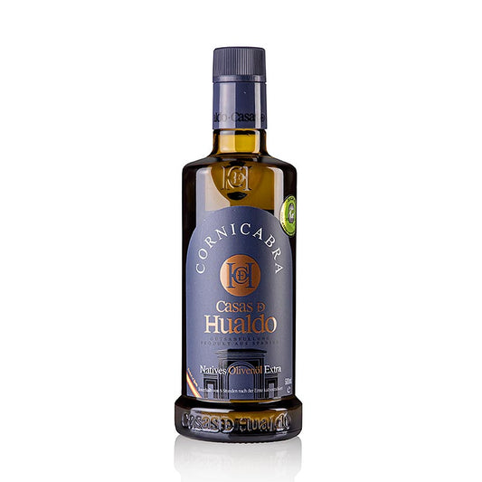 Huile d'olive Casas D Hualdo, 100 % CORNICABRA, Espagne, 500 ml