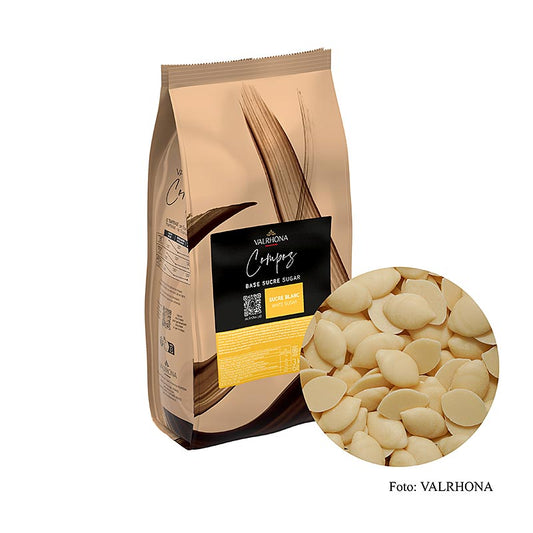 Chocolats Valrhona Compoz - base de sucre et de beurre de cacao, Callets, 3 kg