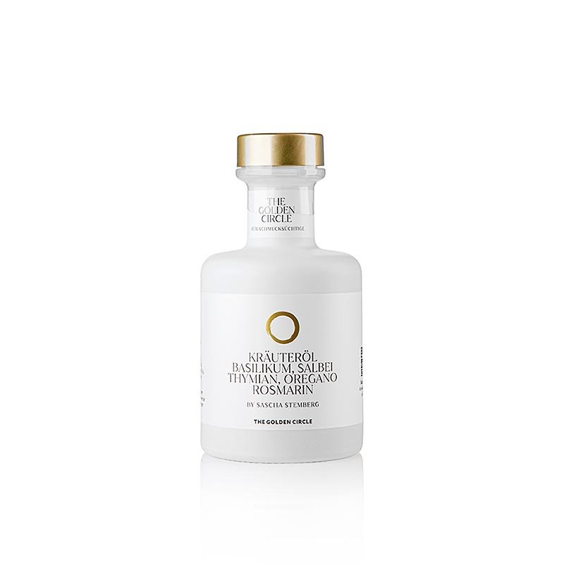 THE GOLDEN CIRCLE - Olio alle cinque erbe di Sascha Stemberg, 200 ml | Offerte promozionali | thungourmet