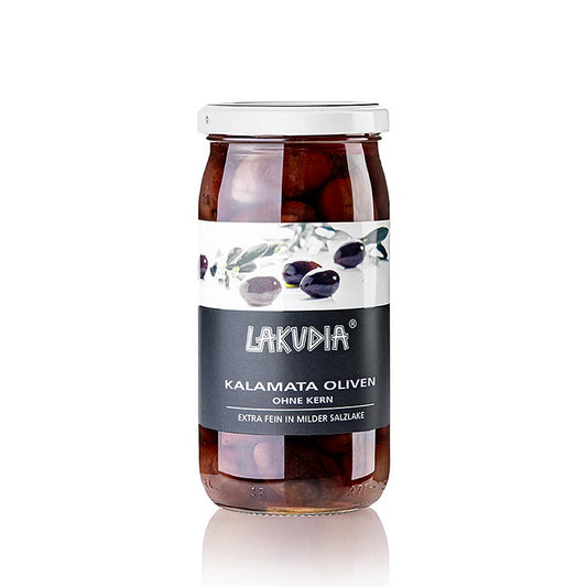Olive di Kalamata, snocciolate, Lakudia, 355 g