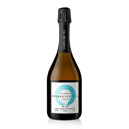 Copenhagen Sparkling Tea BLA Jasmin, weißer Tee, Darjeel. alkoholfrei, BIO, 750 ml
