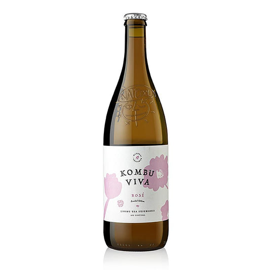 Sparkling Essence - Niepoort Kombu Viva Rose Kombucha, alkoholfrei Portugal, BIO, 1 l