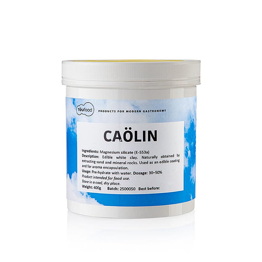 KAOLIN, texturant, TÖUFOOD (terre à porcelaine), 400 g