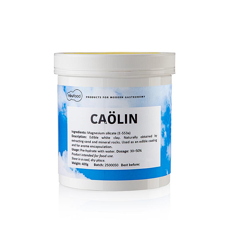 KAOLIN, texturizzante, TÖUFOOD (argilla di Cina), 400 g