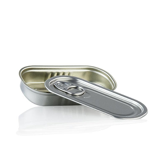 Boîte avec couvercle (boîte en aluminium), vide, 60 ml, 100 % Chef, lot de 10