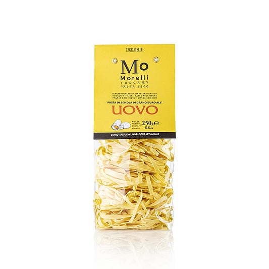Pâtes Tagliatelle All Uovo (avec œuf), Morelli 1860, 250 g