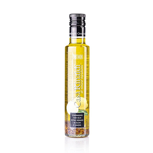 Olio d'oliva con estratto di limone, Casa Rinaldi, 250 ml