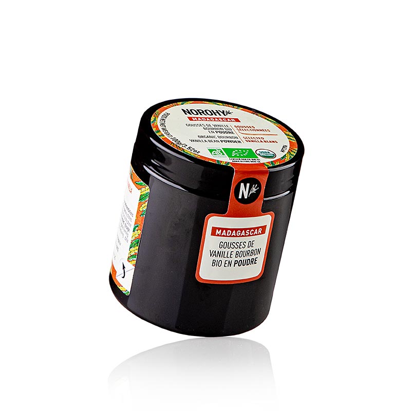 Norohy - Poudre de gousse de vanille de Madagascar, BIO, 100 g