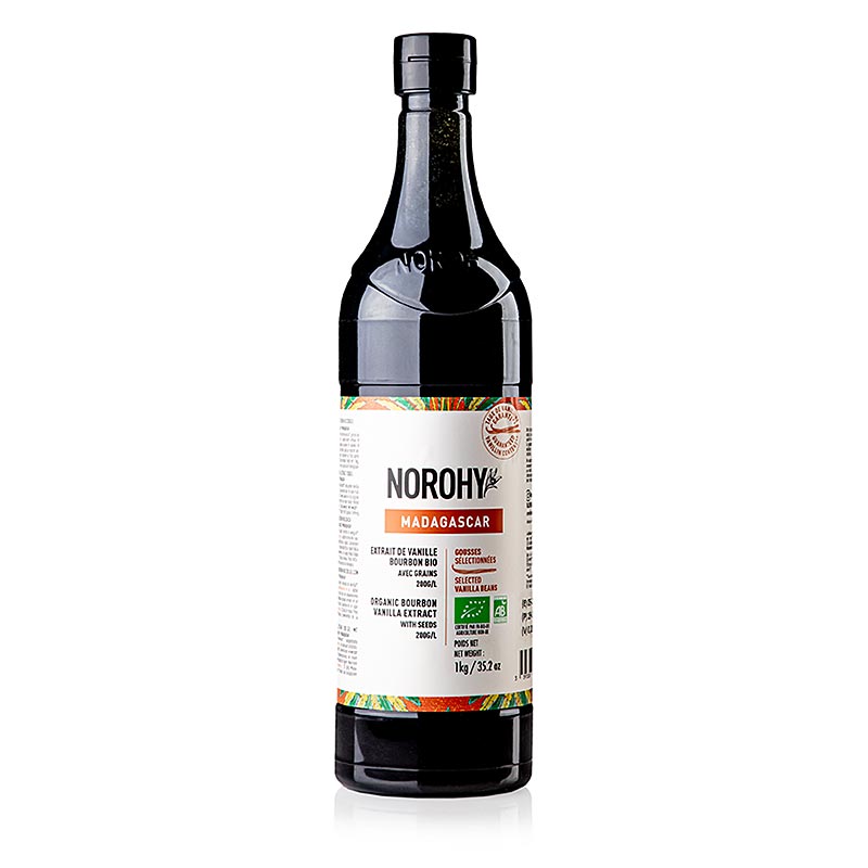 Valrhona - Norohy - Extrait de vanille de Madagascar, avec graines, BIO, 1 kg