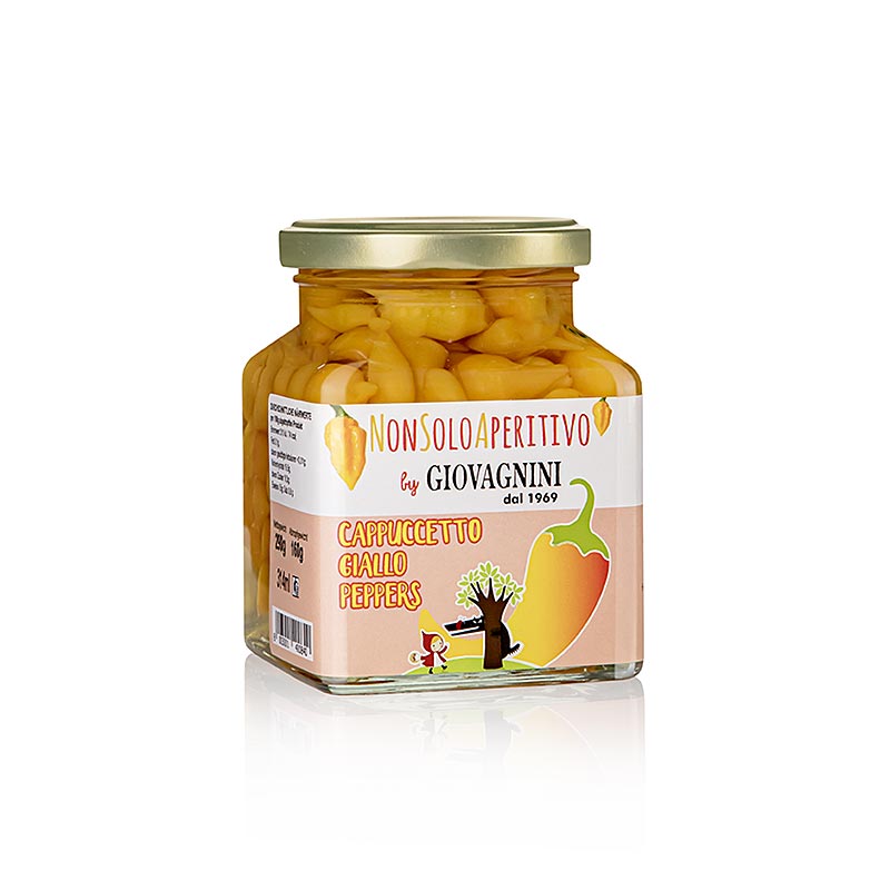 Cappuccetto Pepper Giallo, gocce di pepe giallo, Giovagnini, 290 g