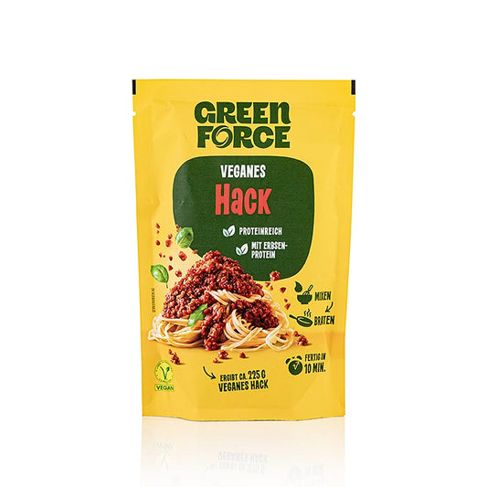 Greenforce Mix pour hachis végétalien, à base de protéines de pois, 75 g