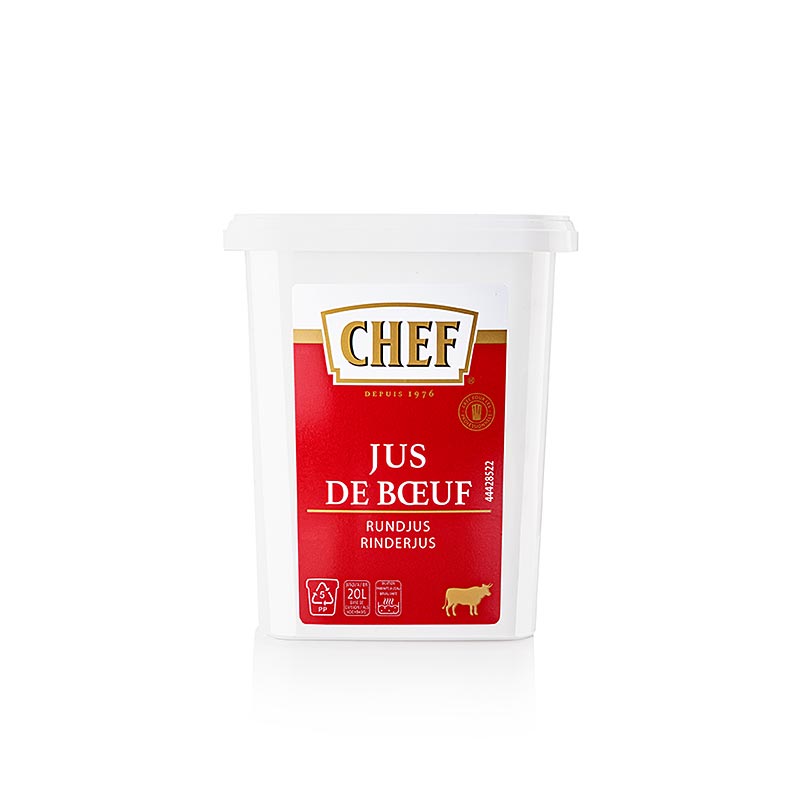 Nestlé Slovensko s.r.o - CHEF Brodo di manzo (fond), in polvere (per circa 10 L), 600 g