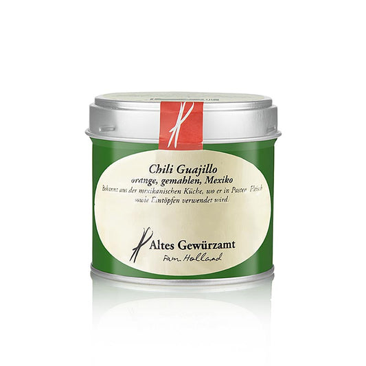 Peperoncino Guajillo, arancione, macinato, Altes Gewürzamt, 80 g