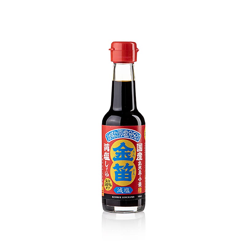 Genen-Soja-Sauce, Shoyu, salzreduziert, Fueki, Japan, 150 ml