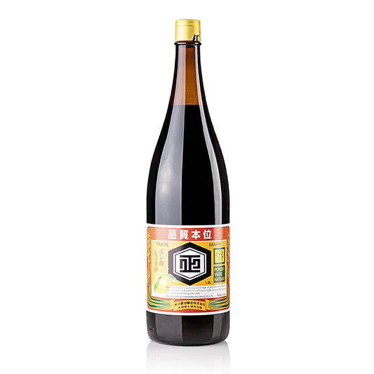 Sauce Yuzu Ponzu - au jus d'agrumes et au katsuobushi, Shibanuma, Japon, 1,8 l